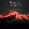 ومن يهن الله فما له من مكرم
