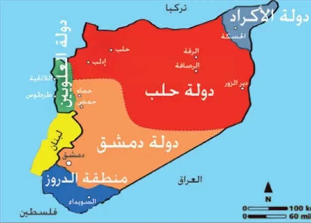 خطة صهيونية سرية لتقسيم سوريا لعدة دويلات طائفية