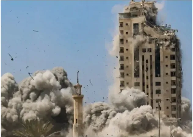  عشرات الشهداء في قصف صهيوني على مدينة غزة