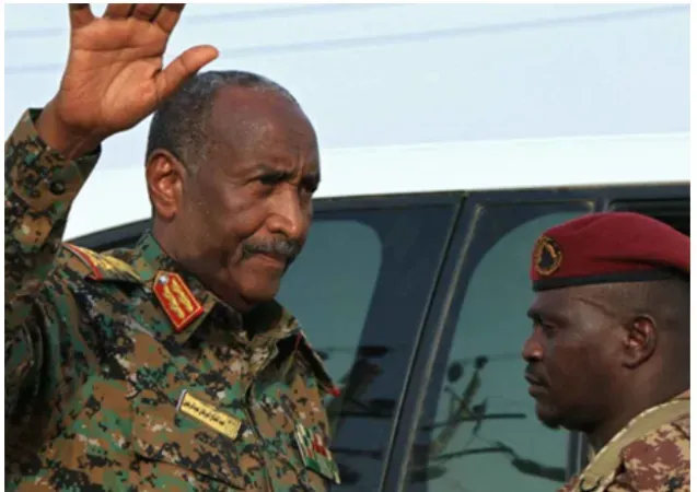  البرهان يهاجم مقترح وقف النار ويعتبر اللجنة الرباعية منحازة